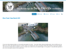 Tablet Screenshot of duiken-in-mill.nl